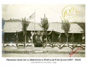 PRIMERA SEDE DE LA BIBLIOTECA