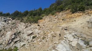 piedras en la montaña