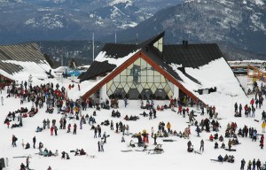 chapelco con gente