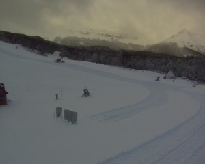 chapelco miercoles con montaña