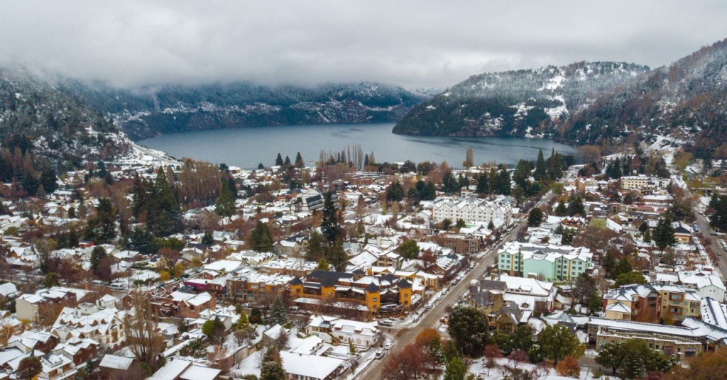 san martin de los andes nevado